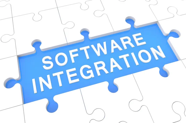 Integração de software — Fotografia de Stock