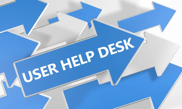 User Help Desk — Stockfoto