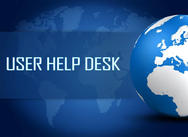 User Help Desk — Stockfoto