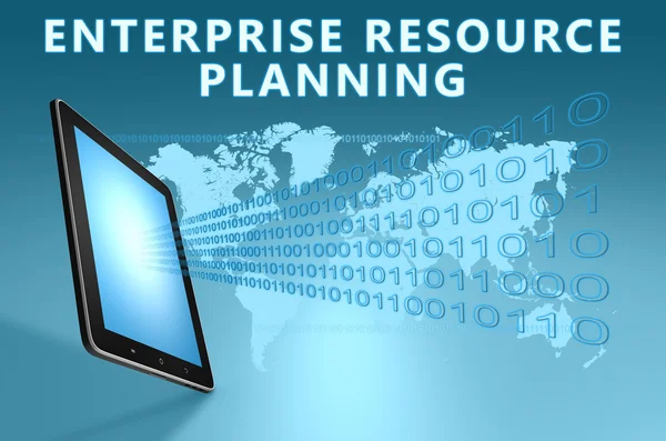 Enterprise resource planning — Stockfoto