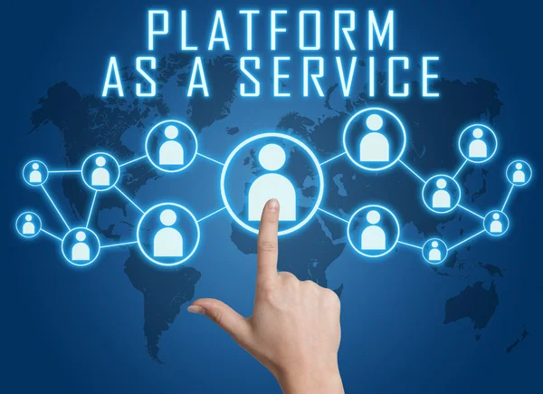 Plataforma como serviço — Fotografia de Stock