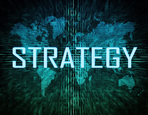 Strategi — Stockfoto