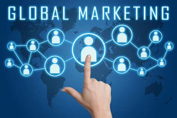 Globalnego marketingu — Zdjęcie stockowe