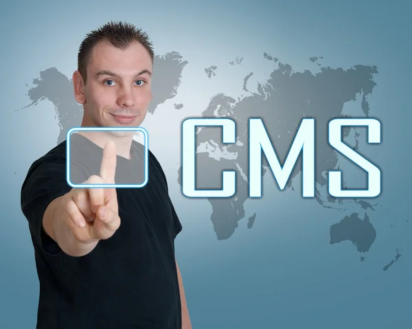 Content Management System — Stock Photo, Image