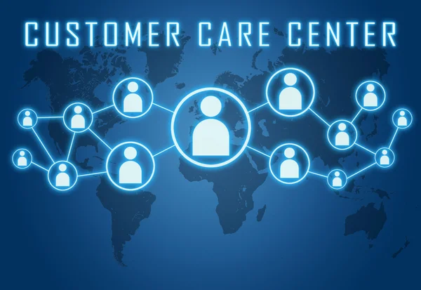 Customer Care Center — Stock Photo, Image