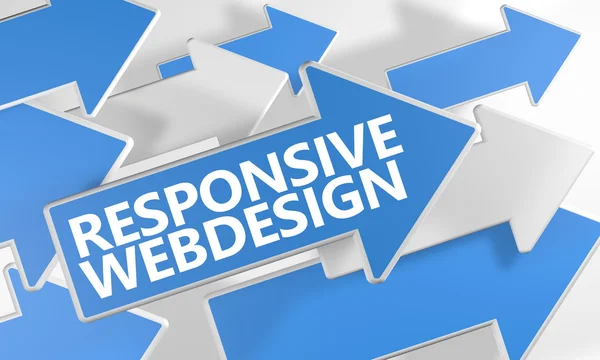 Responsieve webdesign — Stockfoto