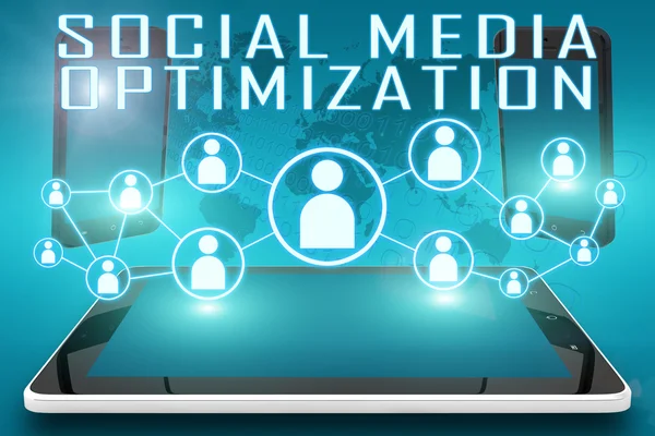 Social Media Optimization — Stock Photo, Image