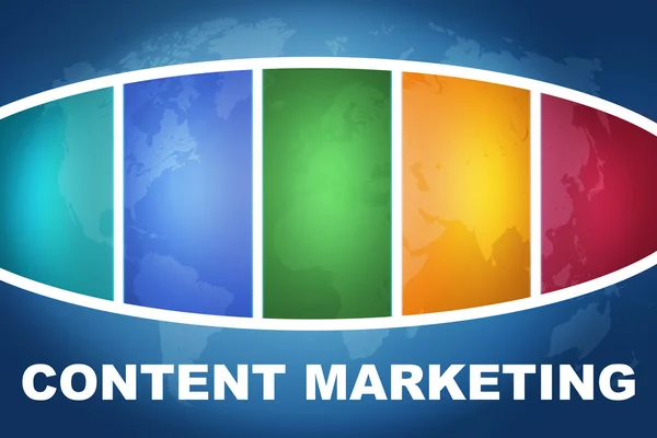Marketing dei contenuti — Foto Stock