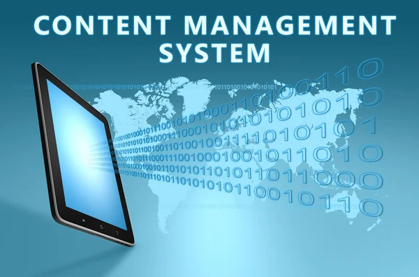 Content Management System — Stockfoto