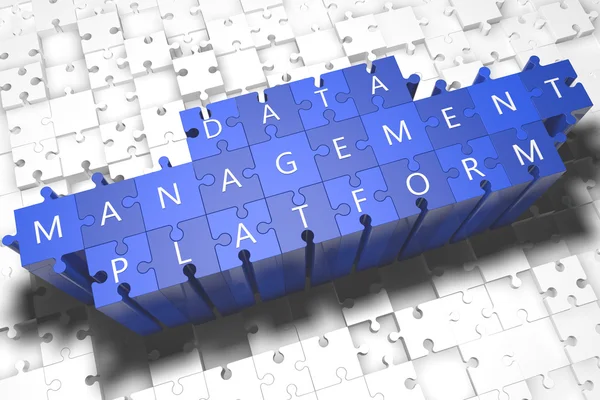 Plataforma de gestión de datos — Foto de Stock