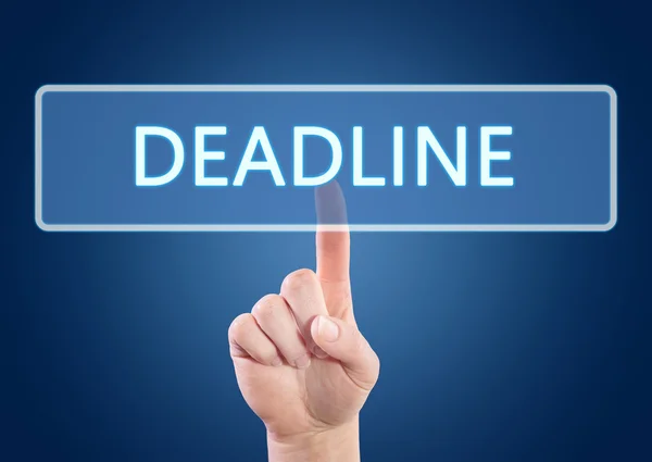 Deadline — Stock Photo, Image