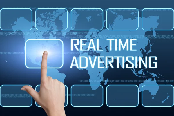 Real Time Advertising — Stock Photo, Image