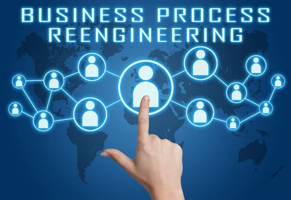 Business process reengineering — Stockfoto