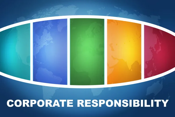 Företagens ansvar — Stockfoto