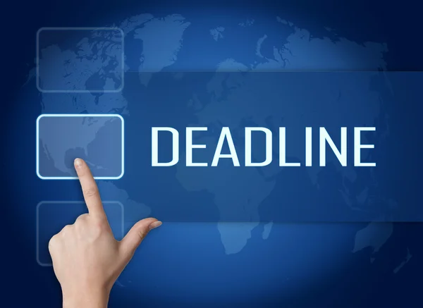 Deadline — Stock Photo, Image