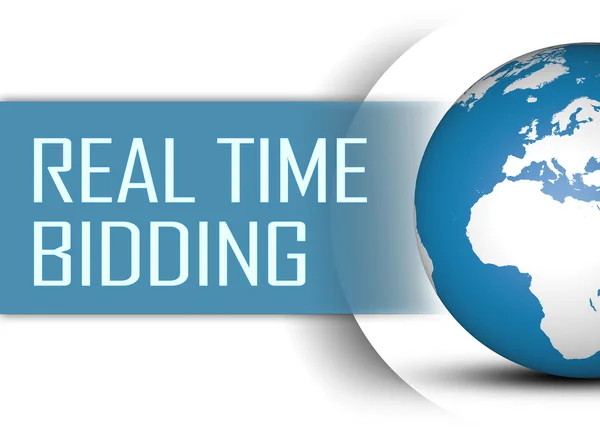 Real Time Bidding — Stock Photo, Image