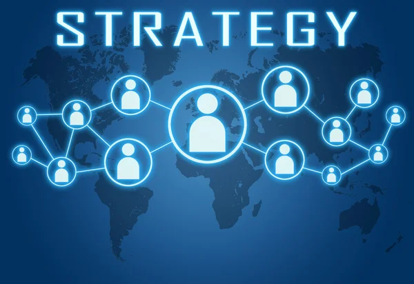 Strategi — Stockfoto