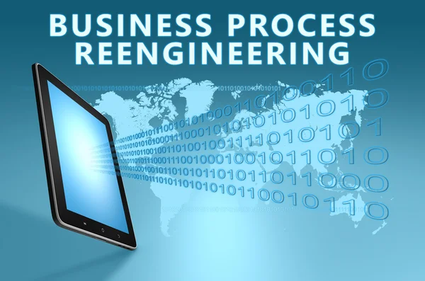 Reengenharia de processos de negócios — Fotografia de Stock