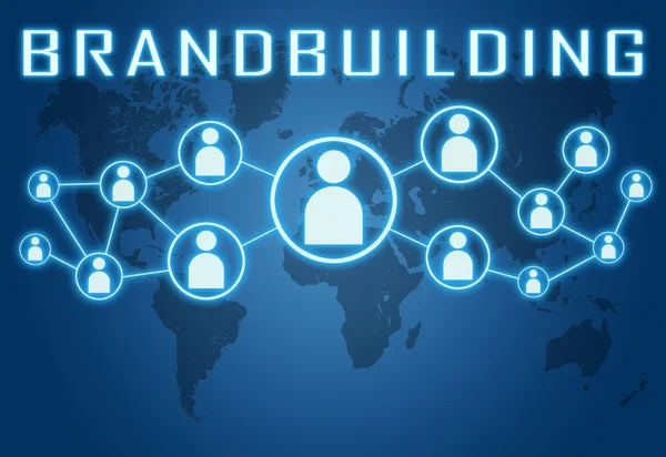 Brandbuilding — Stockfoto