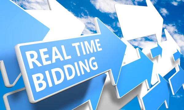 Real Time Bidding — Stock Photo, Image