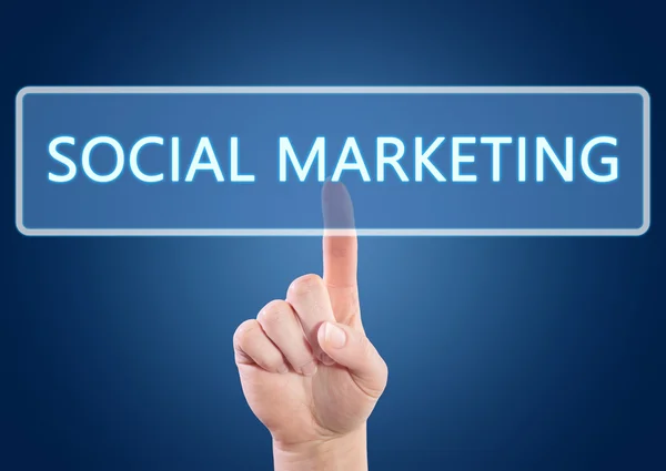 Marketing społeczny — Zdjęcie stockowe