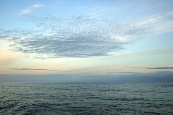 Oceano Atlântico Beleza Céu Manhã Antes Nascer Sol Capa Mar — Fotografia de Stock