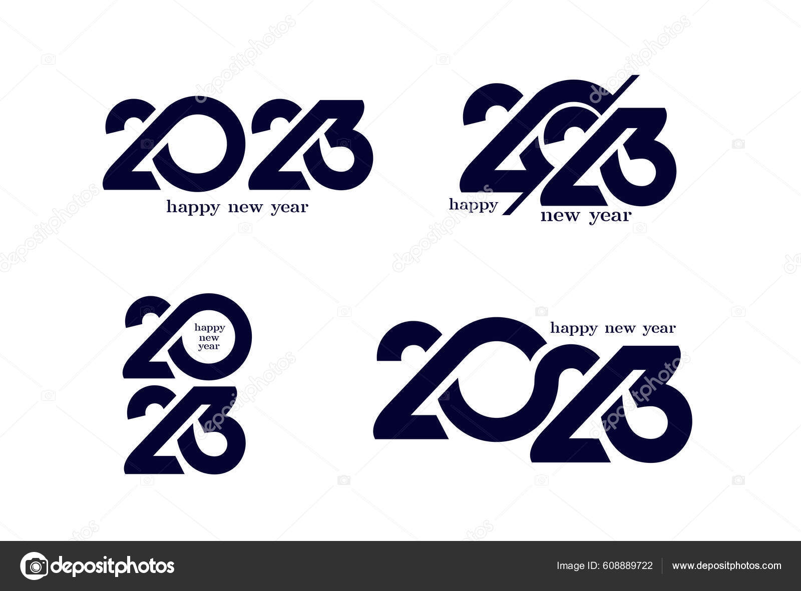 jogos retrô 2023 feliz ano novo design 14488277 Vetor no Vecteezy