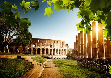 Roma 'da kolezyum, İtalya