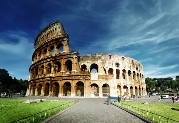 Coliseo en roma, italia — Foto de Stock