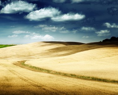 Toskana hills, İtalya