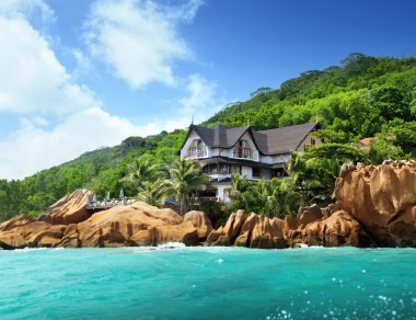 otel tropikal plaj, la digue, Seyşel Adaları