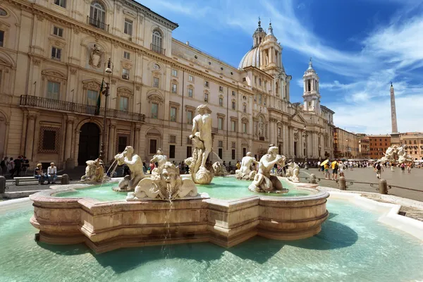 Piazza navona, Roma. İtalya