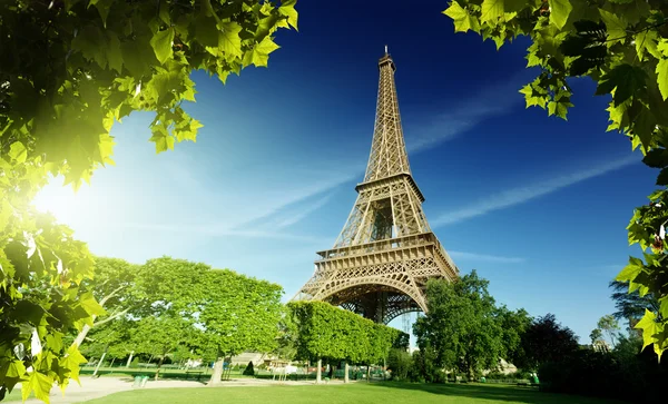 Torre Eiffel en París, Francia —  Fotos de Stock