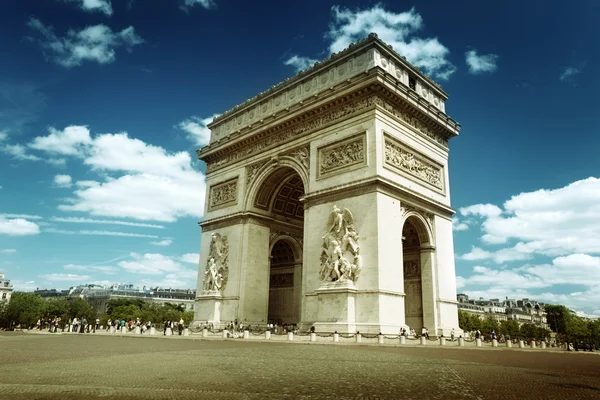 Arc de triumph, Paříž — Stock fotografie