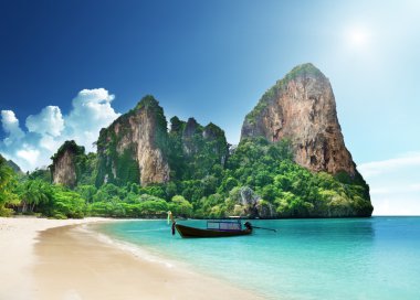 Railay beach, krabi, Tayland