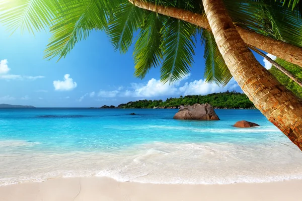 Anse Lazio beach at Praslin island, Seychelles — Stock Photo, Image