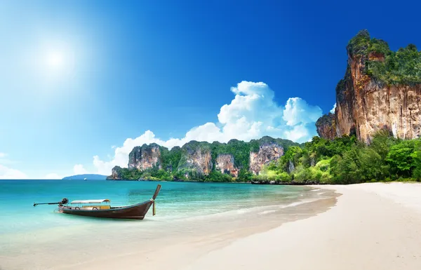 Παραλία Railay στο krabi Ταϊλάνδη — Φωτογραφία Αρχείου