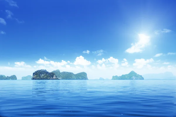 Islas en el mar de Andamán Tailandia — Foto de Stock