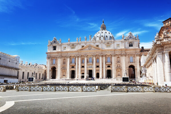 St. Peter's cathedral in Vatican