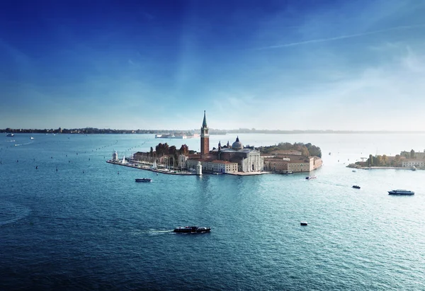 Vista de la isla de San Giorgio, Venecia, Italia — Foto de Stock