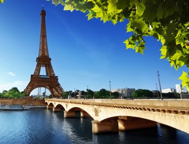 Eiffel tower, Paris. France clipart