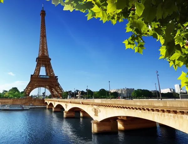 Torre Eiffel, París. Francia — Foto de Stock