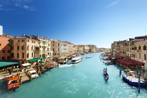 Vista al canal de Venecia —  Fotos de Stock