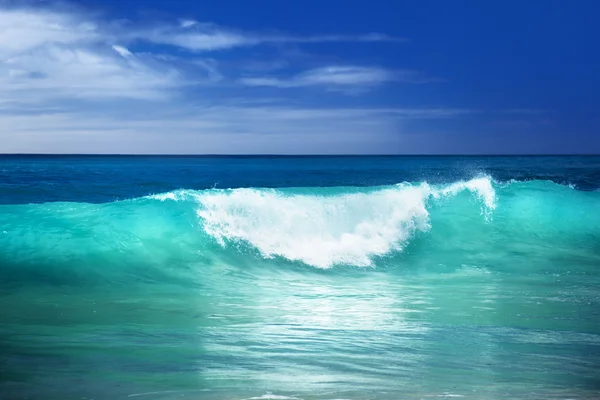 Vlna na pláži — Stock fotografie