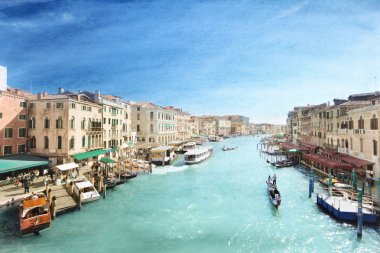Venice canal view