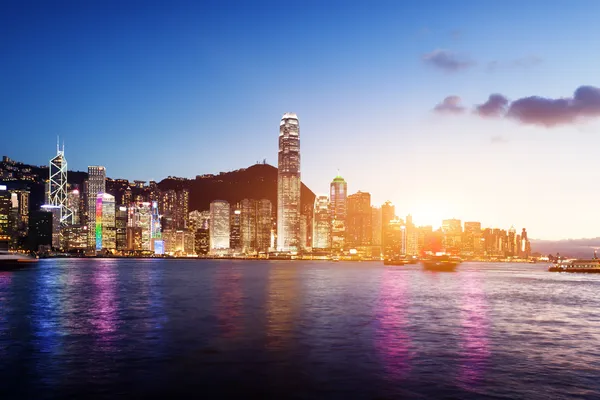 Skyline di Hong Kong — Foto Stock