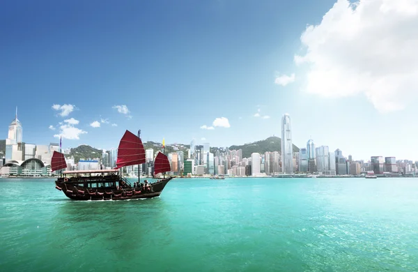 Hong Kong harbour — Stockfoto