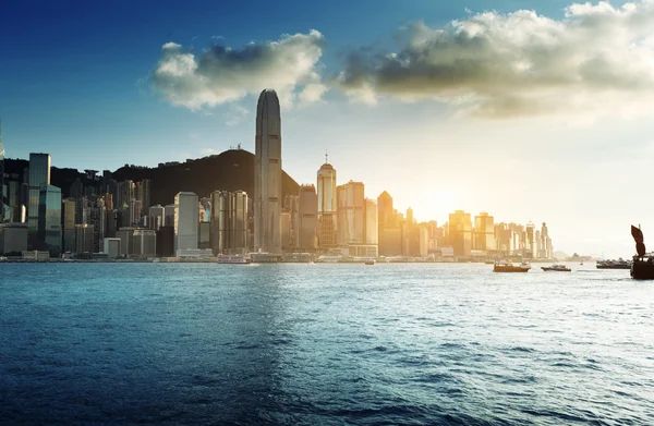 Skyline de Hong Kong — Fotografia de Stock