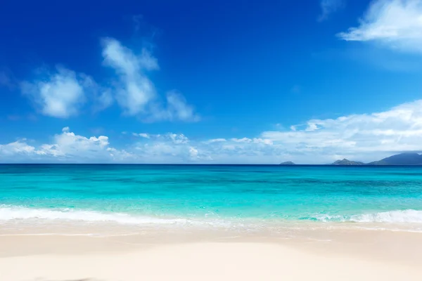 Spiaggia dell'isola di Mahe, Seychelles — Foto Stock