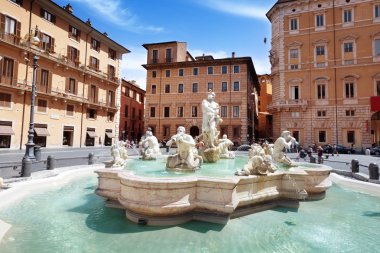 Piazza navona, Roma. İtalya